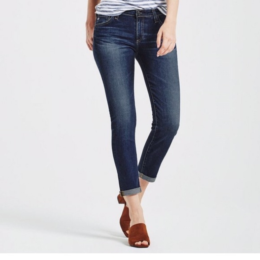 AG The Stilt roll-up cigarette jeans